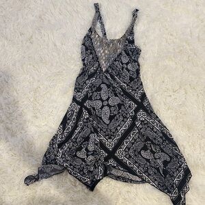 VENUS Black and White Mini Dress